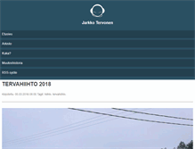 Tablet Screenshot of jarkkotervonen.com